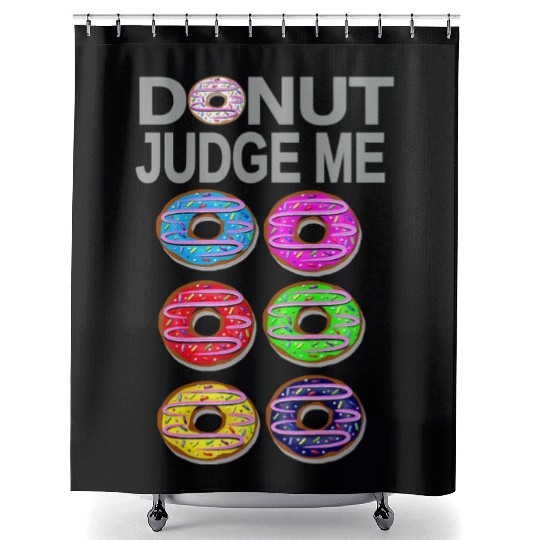 Donut Lover Funny Cooking Baking Gym Food Shower Curtains