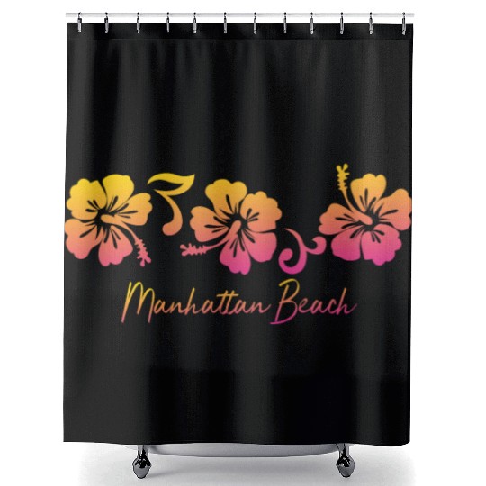 Manhattan Beach California Shower Curtains