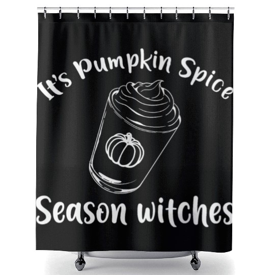 Pumpkin Spice Thanksgiving Shower Curtains