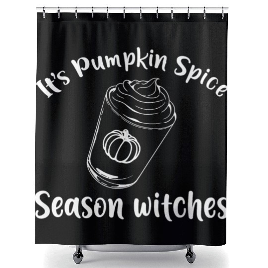 Pumpkin Spice Thanksgiving Shower Curtains