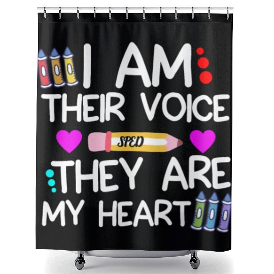 Special Education Teacher Shower Curtains