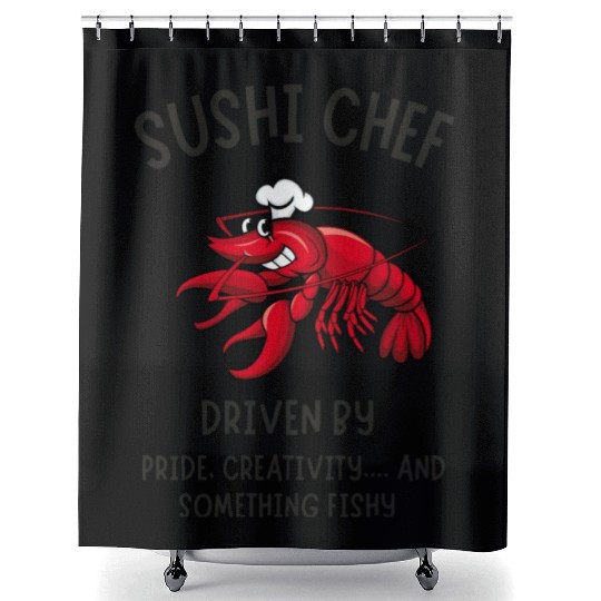 SUSHI CHEF 26 Shower Curtains