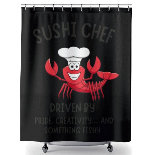 SUSHI CHEF 27 Shower Curtains