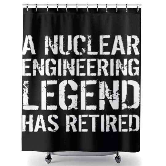 A Nuclear Engineering Legend Has Retired Engineer Shower Curtains