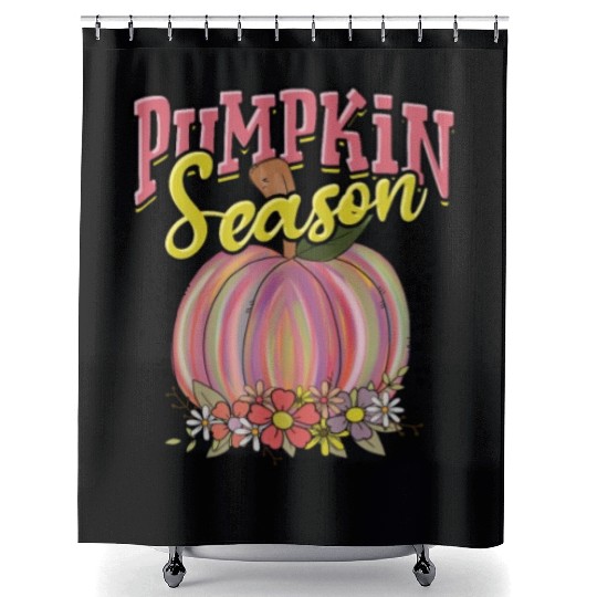 Pumpkin Season - pumpkin carving Shower Curtains