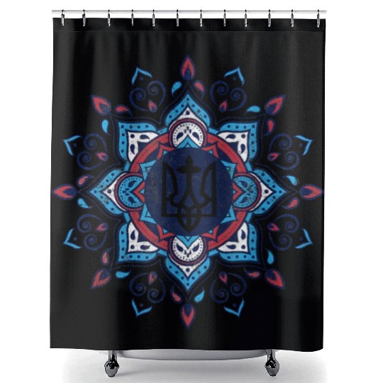 Suppor Ukraine Shower Curtains