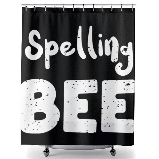 Spelling Bee - Teacher Shower Curtains