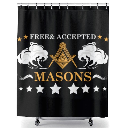 Conspiracy Theories Conspiracy Theorist Freemason Shower Curtains
