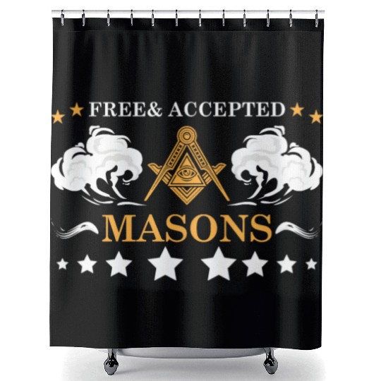 Conspiracy Theories Conspiracy Theorist Freemason Shower Curtains