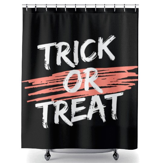 Trick Or Treat Shower Curtains
