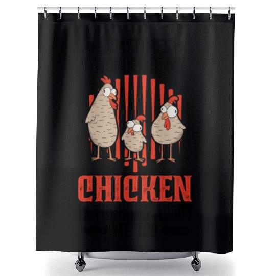 Chickens Gift Chicken Shower Curtains