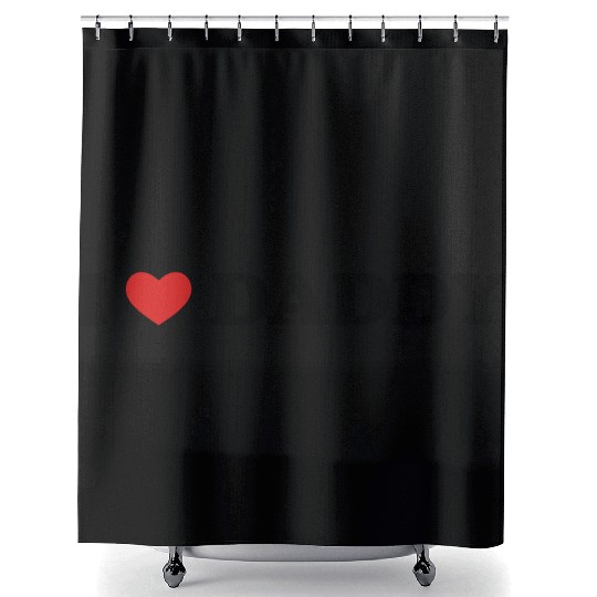 I Love Daddy Shower Curtains