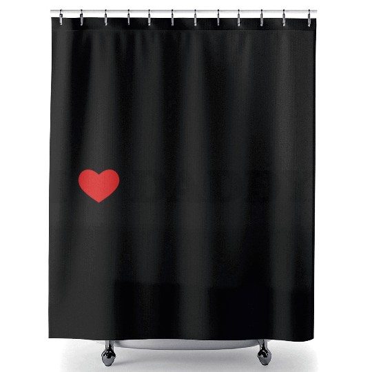 I Love Daddy Shower Curtains