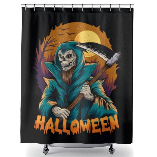 Grim Reaper Shower Curtains