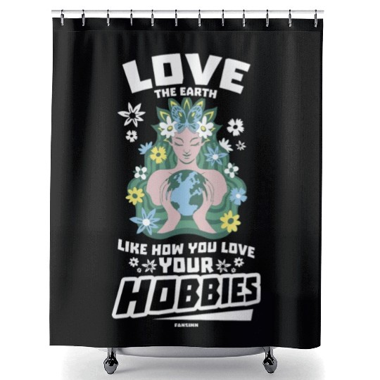 Nature conservation climate protection earth Shower Curtains