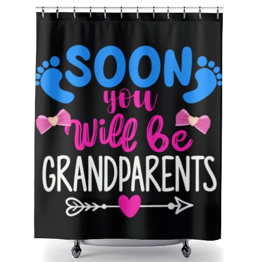 We Will Become Grandparents, Be Grandparents Shower Curtains