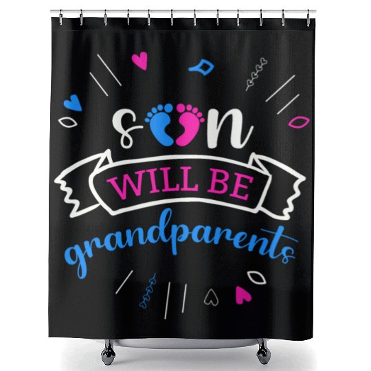 We Will Become Grandparents, Be Grandparents Shower Curtains