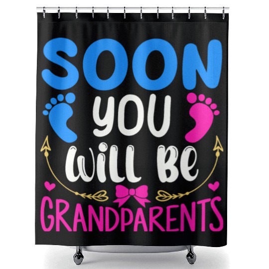 We Will Become Grandparents, Be Grandparents Shower Curtains