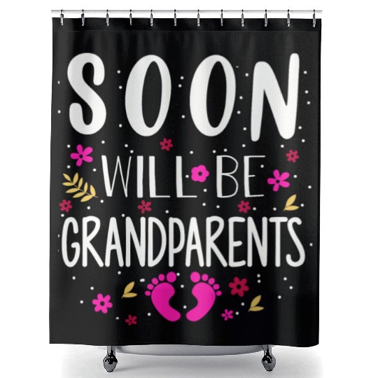 We Will Soon Become Grandparents, Be Grandparents Shower Curtains