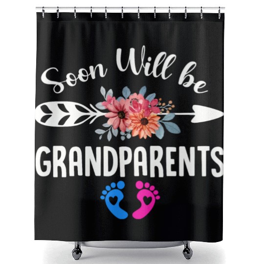 We Will Soon Become Grandparents, Be Grandparents Shower Curtains