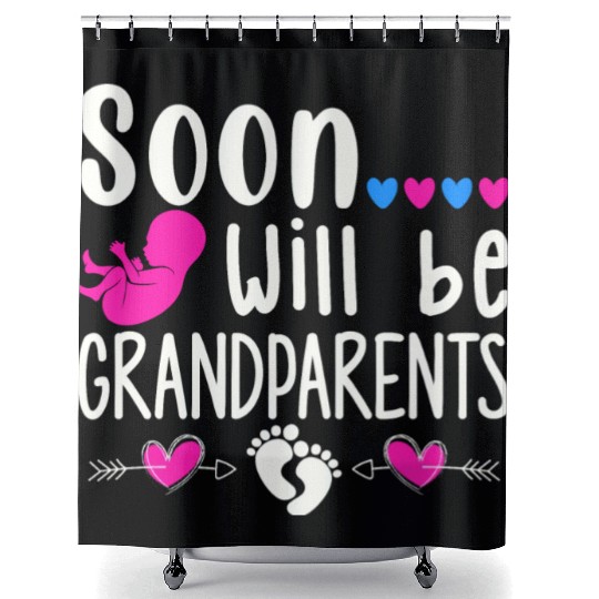We Will Soon Become Grandparents, Be Grandparents Shower Curtains