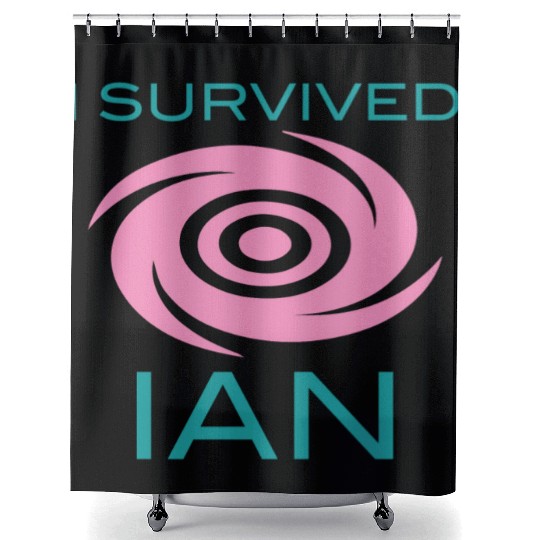 I Survived Ian Shower Curtains