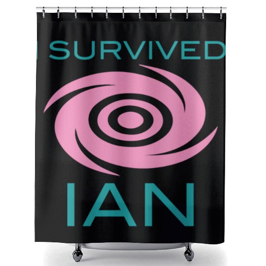 I Survived Ian Shower Curtains