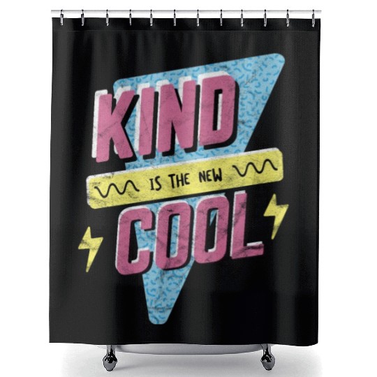 Anti Bully Kind Is The New Cool Unity Day Bullying Shower Curtains