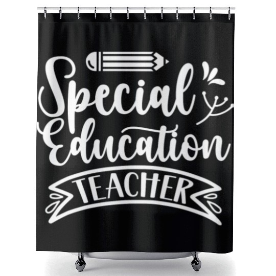 Special Education Teacher Sped Awareness Cute Shower Curtains