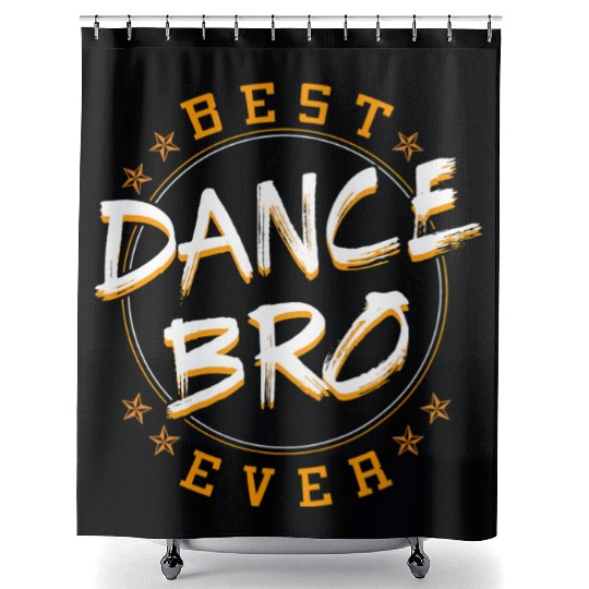 Bro Dancing Dance Teacher Choreographer Instructor Shower Curtains