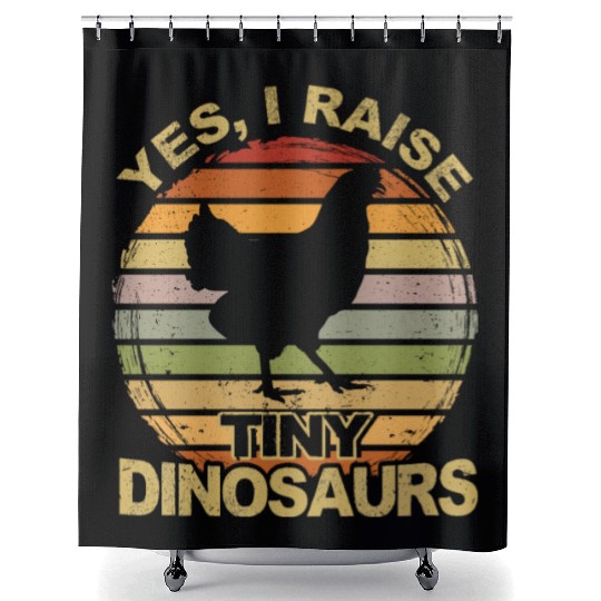 Chickens Rooster Chicken Farmer Hen Poultry Cock Shower Curtains