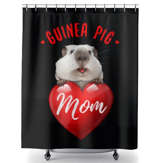 Guinea Pig Mom - Mother - Love Shower Curtains