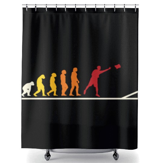 Cornhole Evolution Shower Curtains