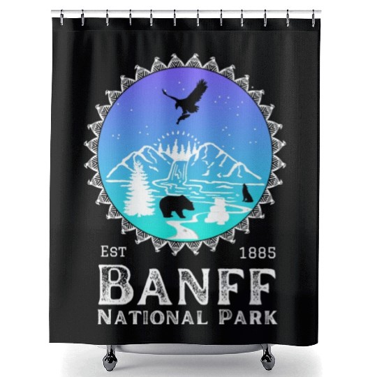 Banff National Park Shower Curtains