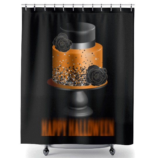 Happy Halloween Shower Curtains