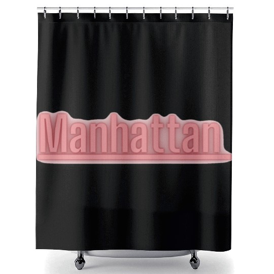 Manhattan NYC Shower Curtains