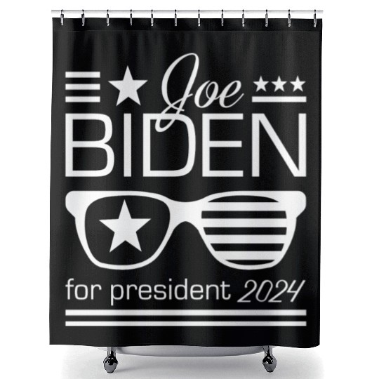Joe Biden For President 2024 Shower Curtains