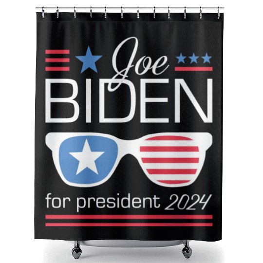 Joe Biden For President 2024 Shower Curtains