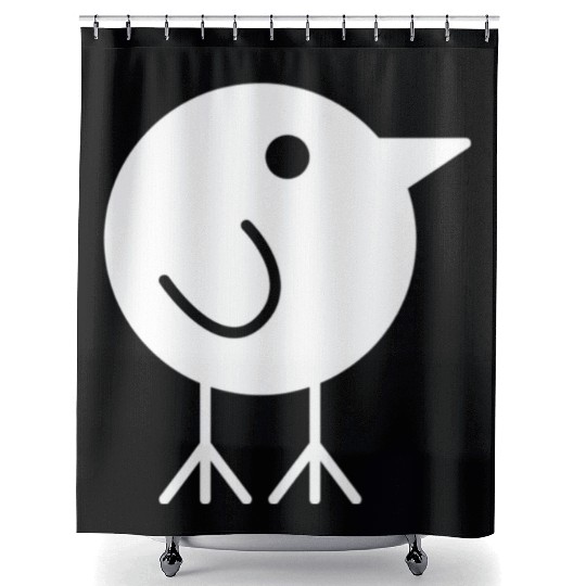 Nature Lover Birdwatching Birding Funny Bird Shower Curtains