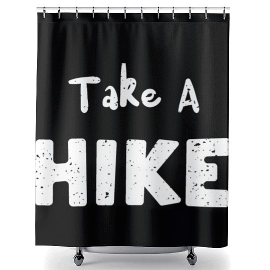 Take A Hike - Hiking Shower Curtains