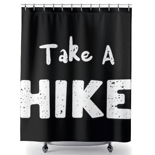 Take A Hike - Hiking Shower Curtains