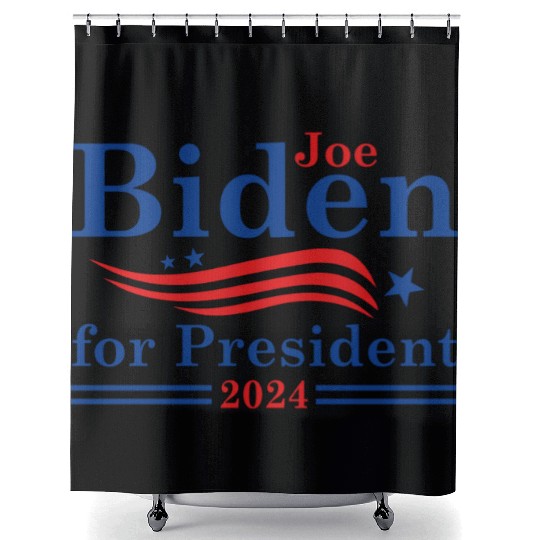 Joe Biden For President 2024 Shower Curtains
