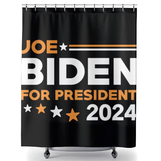 Joe Biden For President 2024 Shower Curtains