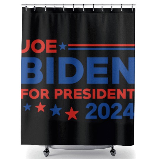 Joe Biden For President 2024 Shower Curtains