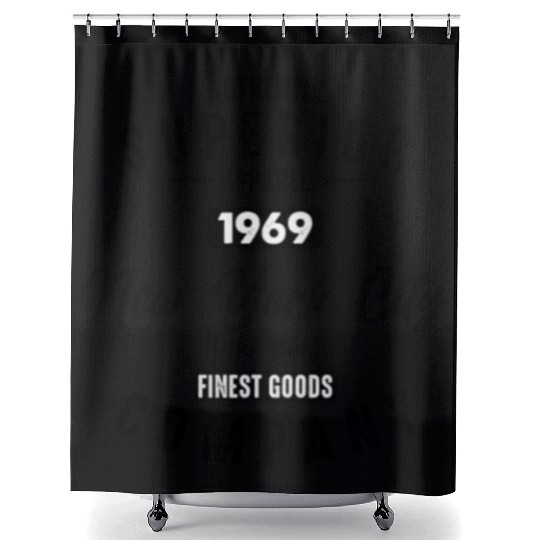 New York City Born In 1969 Vintage Birthday Shower Curtains
