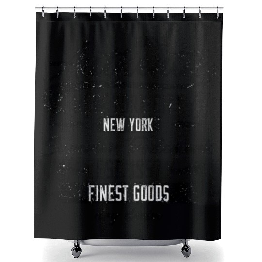 New York City Born In 1957 Vintage Birthday Shower Curtains