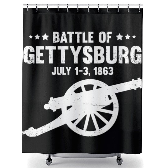 Battle Of Gettysburg Pennsylvania American Us Civi Shower Curtains