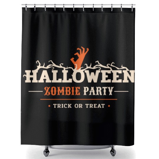 Zombie Party Shower Curtains