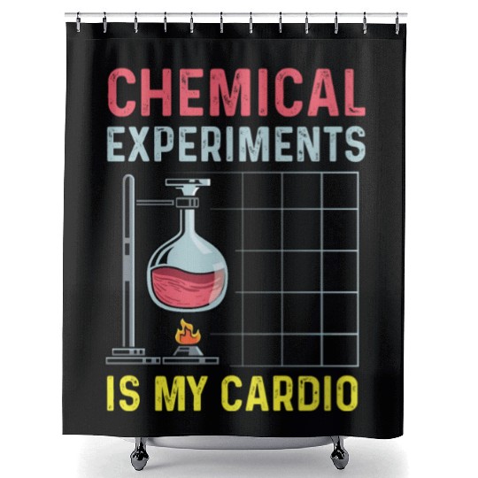 Chemical Elements Intern Doctor Gift Shower Curtains