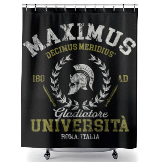 Maximus University Shower Curtains